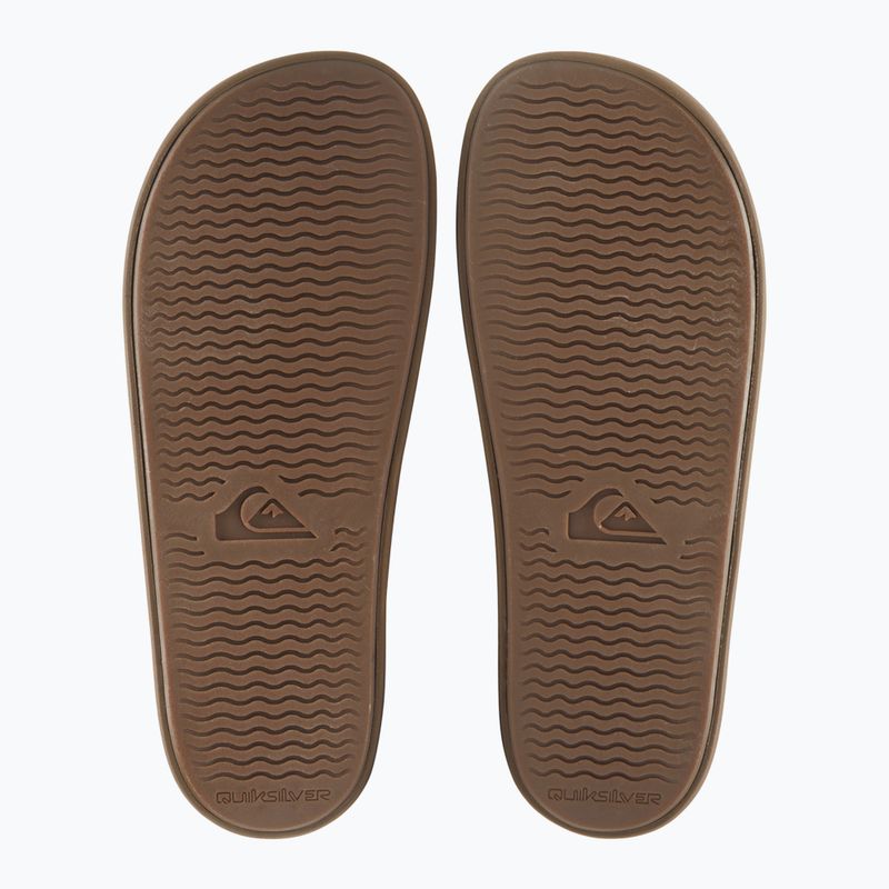 Vyriškos šlepetės Quiksilver Rivi Suede tan 1 4
