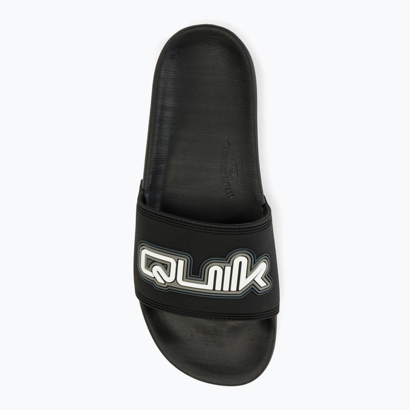 Vyriškos šlepetės Quiksilver Rivi Wordmark Slide II black 1 5