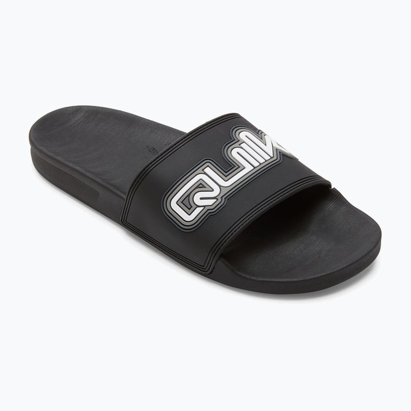 Vyriškos šlepetės Quiksilver Rivi Wordmark Slide II black 1 9