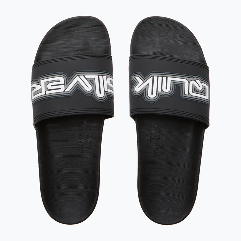 Vyriškos šlepetės Quiksilver Rivi Wordmark Slide II black 1 12