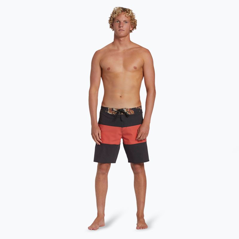 Vyriški maudymosi šortai Billabong Tribong Pro washed red 4