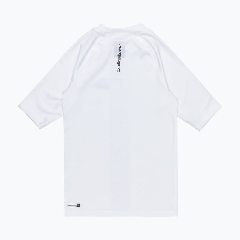 Paauglių plaukimo marškinėliai Quiksilver Everyday UPF50 white 2