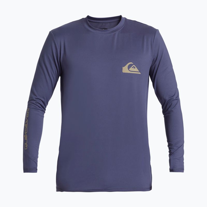 Vyriški marškinėliai ilgomis rankovėmis Quiksilver Everyday Surf Tee crown blue 4