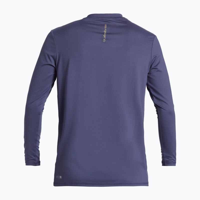 Vyriški marškinėliai ilgomis rankovėmis Quiksilver Everyday Surf Tee crown blue 5