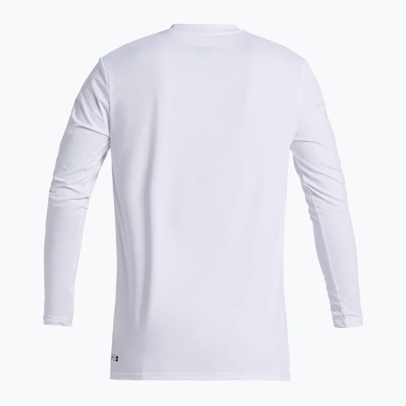 Vyriški plaukimo marškinėliai ilgomis rankovėmis Quiksilver Everyday Surf Tee white 6