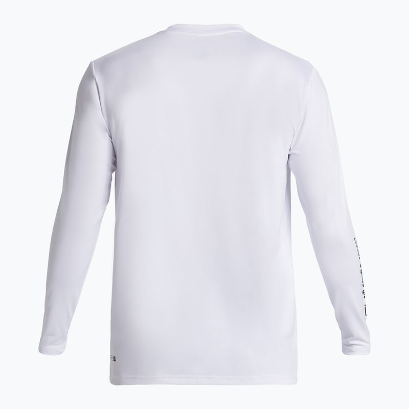 Vyriški marškinėliai ilgomis rankovėmis Quiksilver Everyday Surf Tee white/white 6