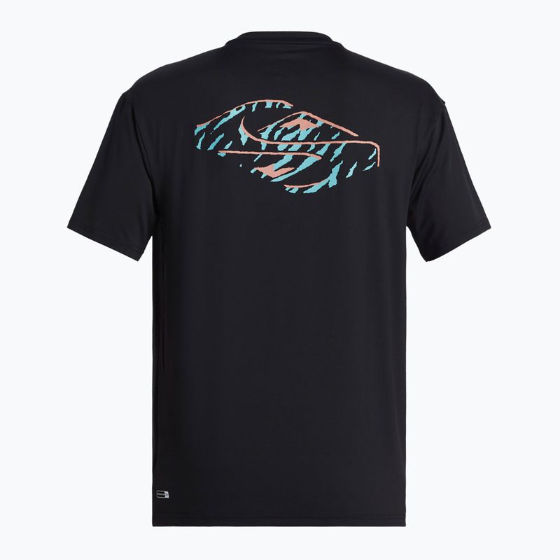 Vyriški plaukimo marškinėliai Quiksilver Everyday Surf Tee black/white 5