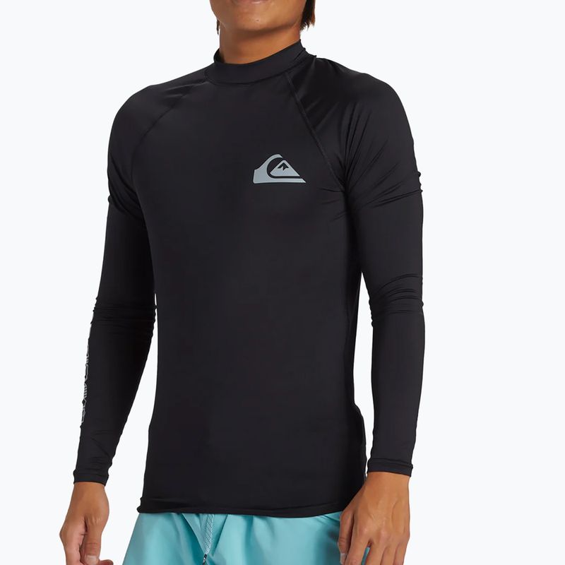 Vyriški plaukimo marškinėliai ilgomis rankovėmis Quiksilver Everyday UPF50 black 4