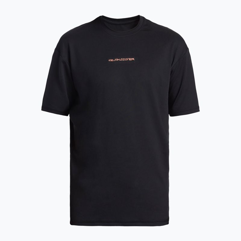 Vaikiški plaukimo marškinėliai Quiksilver Everyday Surf Tee black/white 5