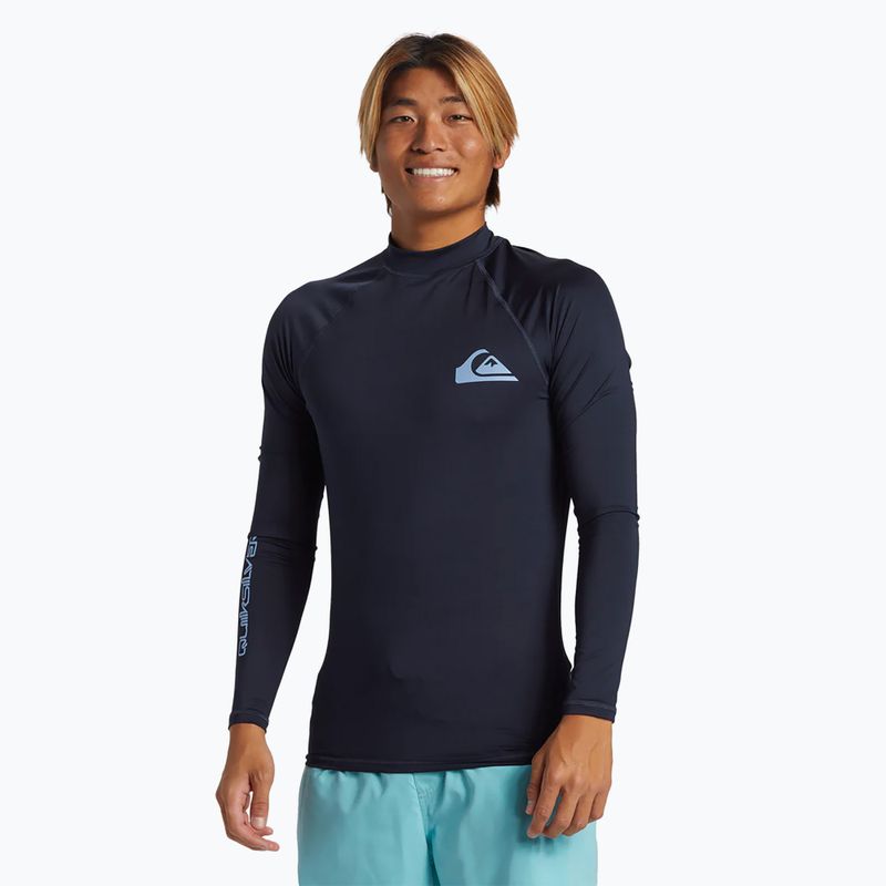 Vyriški plaukimo marškinėliai ilgomis rankovėmis Quiksilver Everyday UPF50 dark navy 2