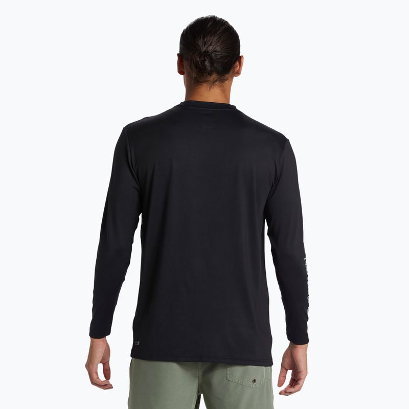 Vyriški plaukimo marškinėliai ilgomis rankovėmis Quiksilver Everyday Surf Tee black 2