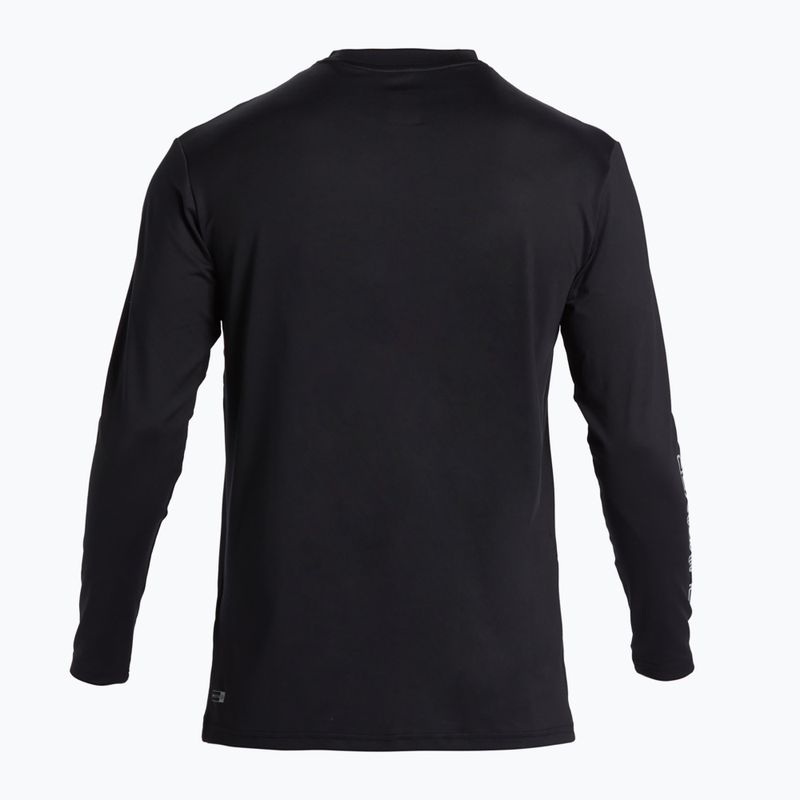 Vyriški plaukimo marškinėliai ilgomis rankovėmis Quiksilver Everyday Surf Tee black 5