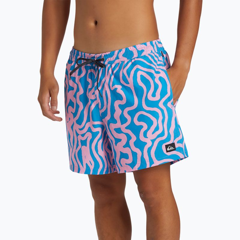 Vyriški maudymosi šortai Quiksilver Surfsilk Mix Volley 16 prism pink 4