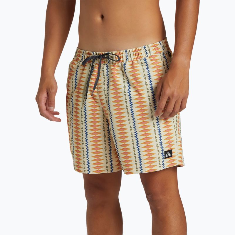 Vyriški maudymosi šortai Quiksilver Remade Mix Volley 16 oyster white 8