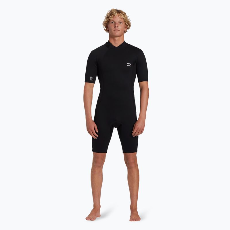 Vyriškas plaukimo hidrokostiumas Billabong 2/2 mm Foil FL Spring black 2