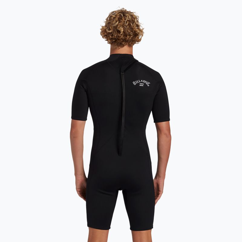 Vyriškas plaukimo hidrokostiumas Billabong 2/2 mm Foil FL Spring black 4