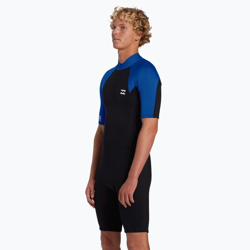 Vyriškas plaukimo hidrokostiumas Billabong 2/2 mm Foil FL Spring mid blue 3
