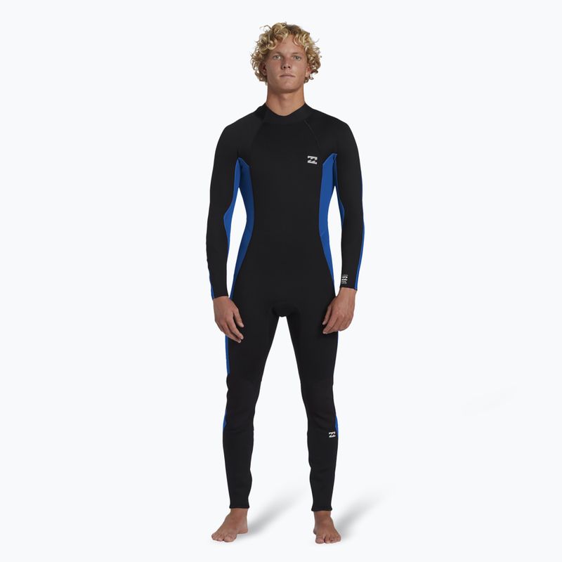 Vyriškas plaukimo hidrokostiumas Billabong 3/2 Foil BZ FL mid blue