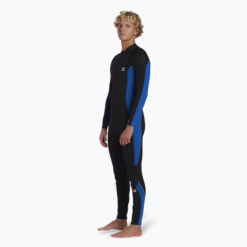 Vyriškas plaukimo hidrokostiumas Billabong 3/2 Foil BZ FL mid blue 2