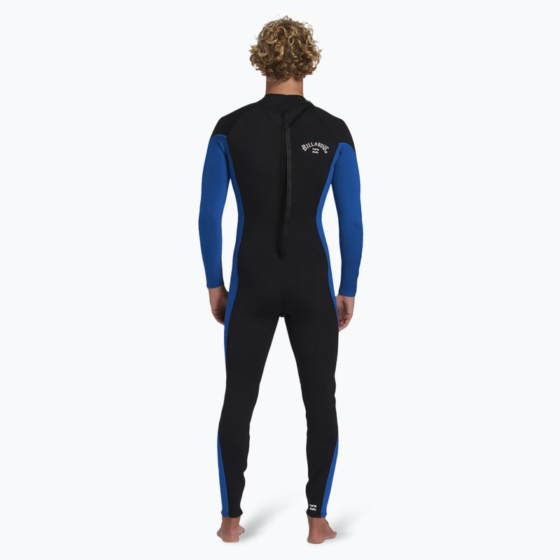 Vyriškas plaukimo hidrokostiumas Billabong 3/2 Foil BZ FL mid blue 3