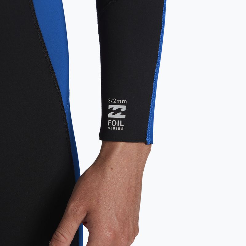 Vyriškas plaukimo hidrokostiumas Billabong 3/2 Foil BZ FL mid blue 5