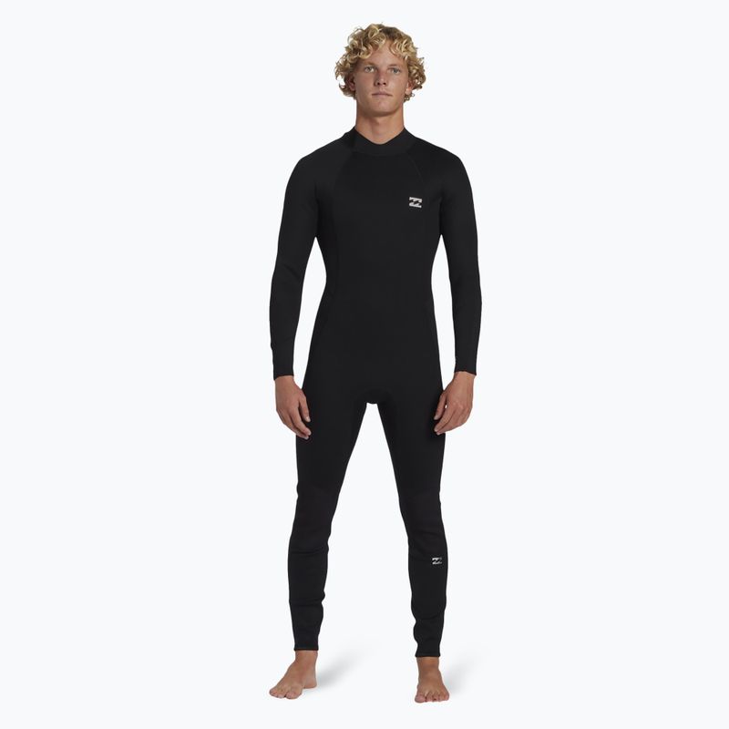 Vyriškas plaukimo hidrokostiumas Billabong 3/2 Foil BZ FL black