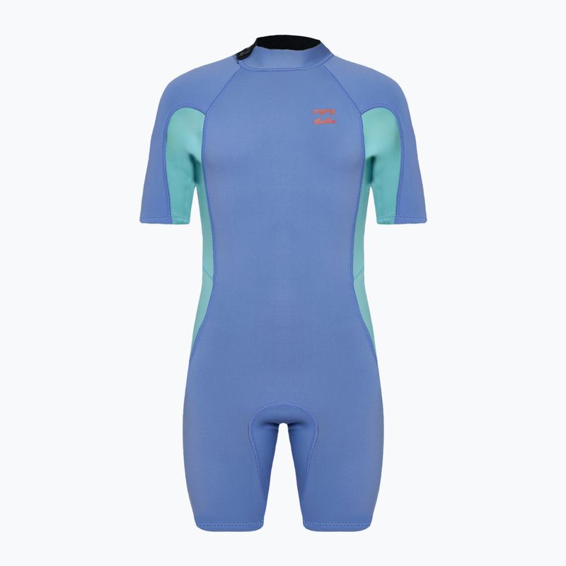 Vaikiškas plaukimo hidrokostiumas Billabong 2 mm Foil BZ Spring cosmic blue