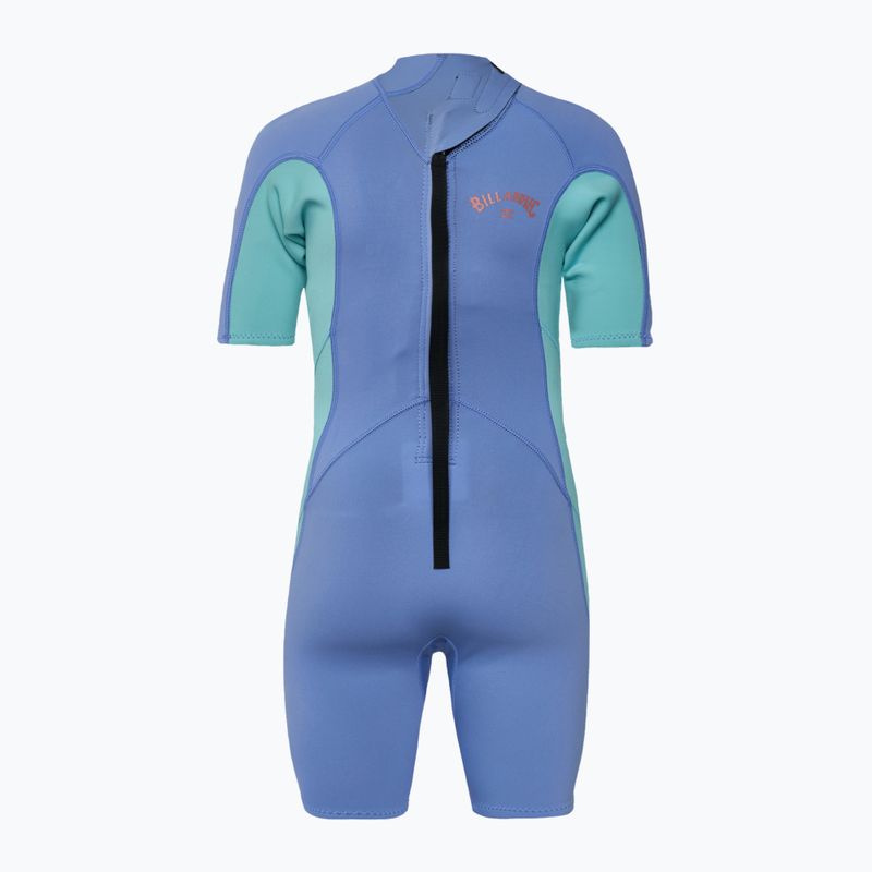 Vaikiškas plaukimo hidrokostiumas Billabong 2 mm Foil BZ Spring cosmic blue 2