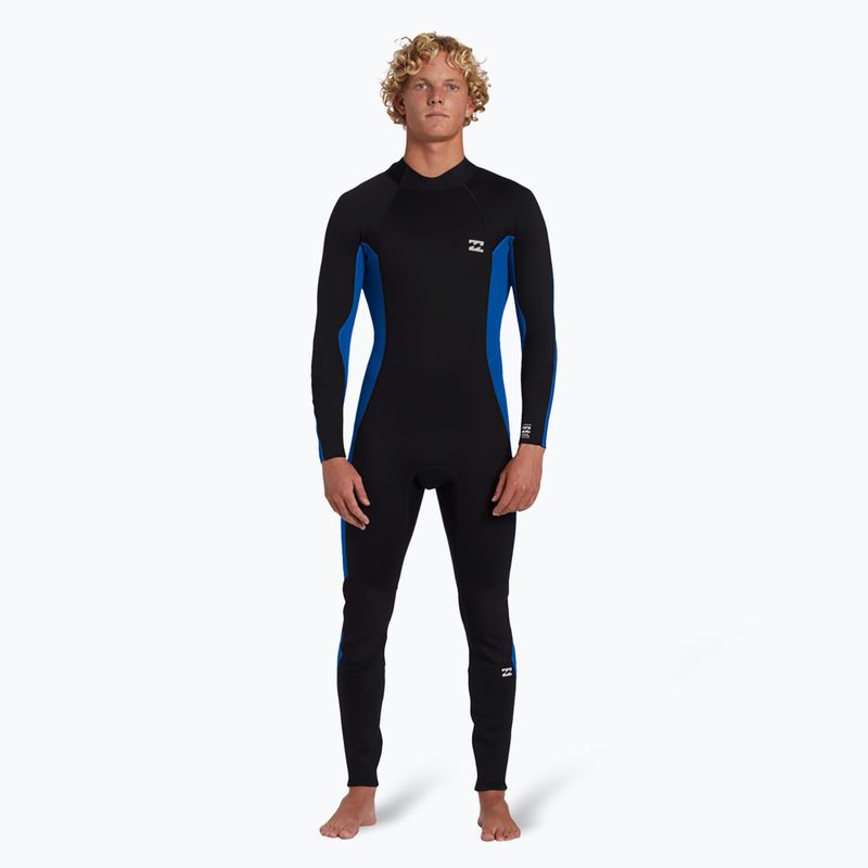 Vyriškas plaukimo hidrokostiumas Billabong 4/3 mm Foil BZ GBS Fullsuit mid blue