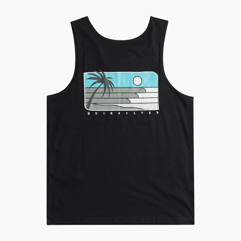 Vyriškas tank topas Quiksilver Line Up Tank black 2
