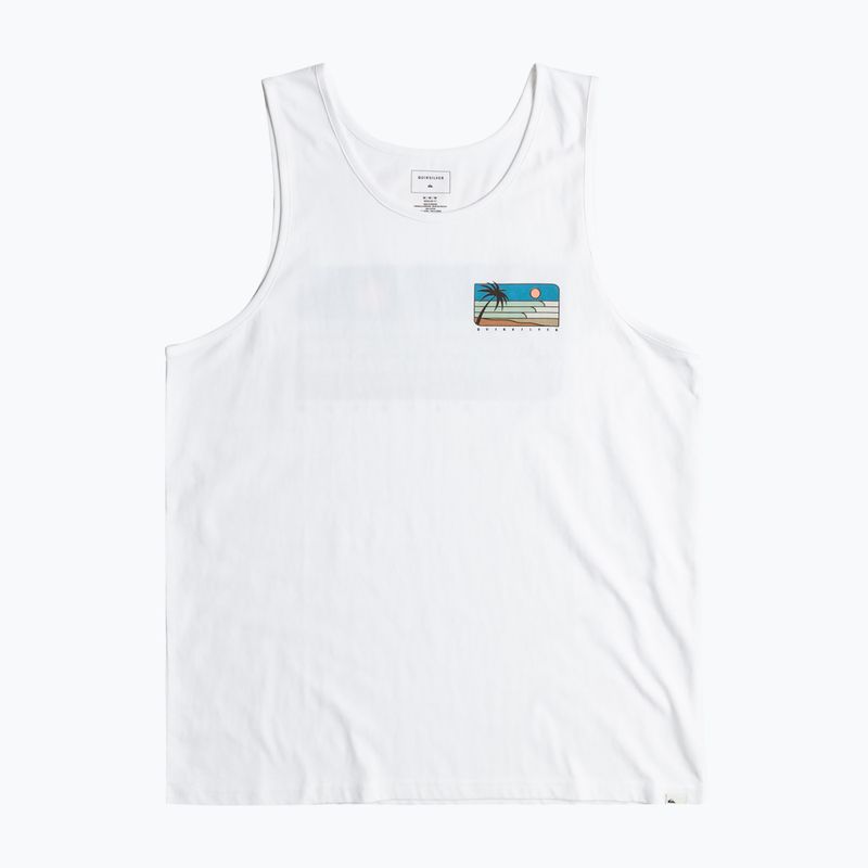 Vyriškas tank topas Quiksilver Line Up Tank white
