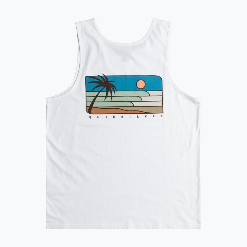 Vyriškas tank topas Quiksilver Line Up Tank white 2