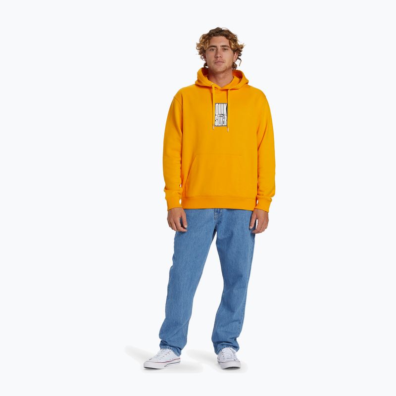 Vyriškas džemperis Quiksilver Saturn Hoodie radiant yellow 2