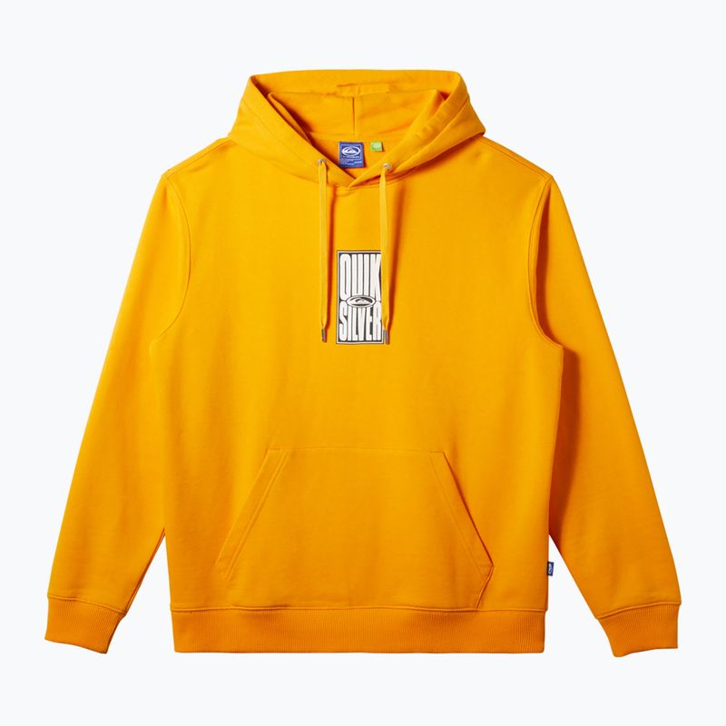 Vyriškas džemperis Quiksilver Saturn Hoodie radiant yellow 5