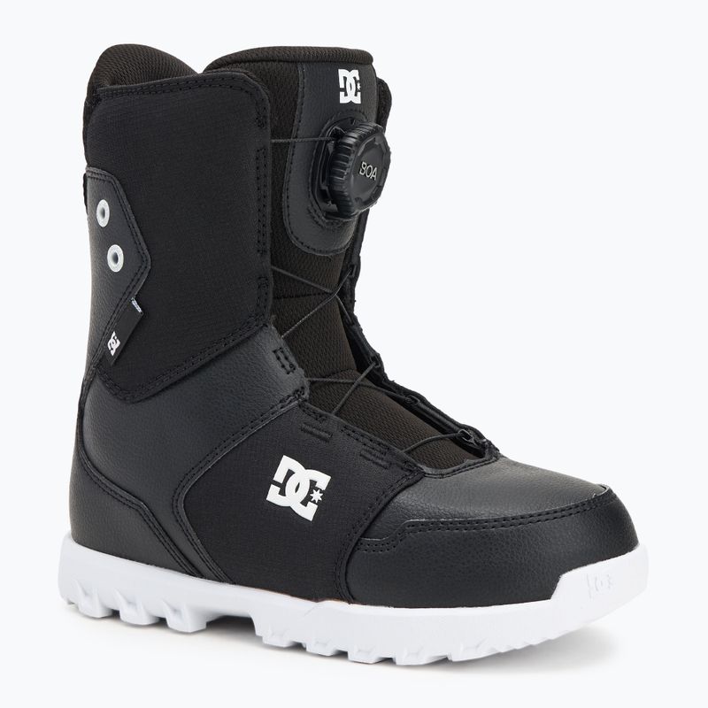 Vaikiški snieglenčių batai DC Youth Scout black/black/white