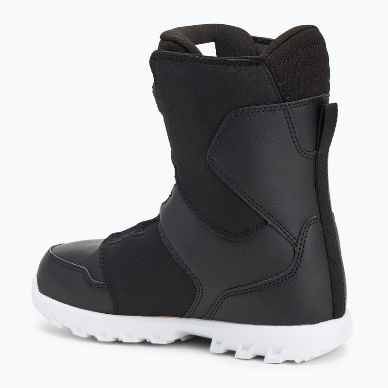 Vaikiški snieglenčių batai DC Youth Scout black/black/white 2