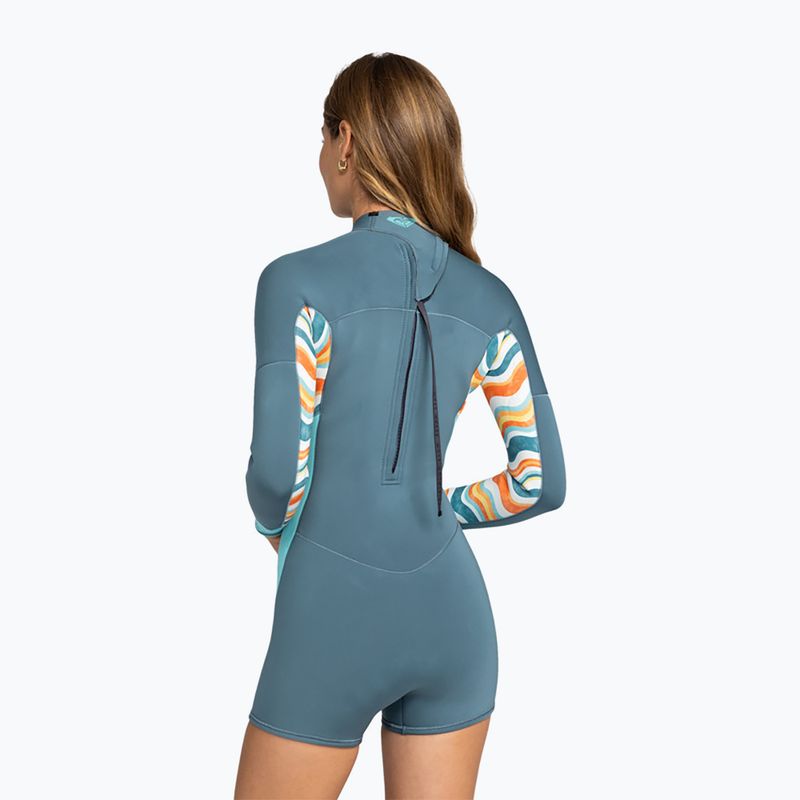 Moteriškas plaukimo hidrokostiumas ROXY 2.0 Swell Series Back Zip starglazer 3