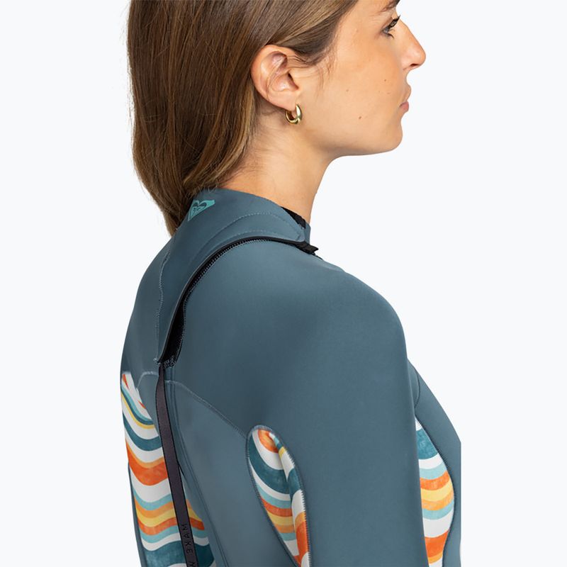 Moteriškas plaukimo hidrokostiumas ROXY 2.0 Swell Series Back Zip starglazer 5
