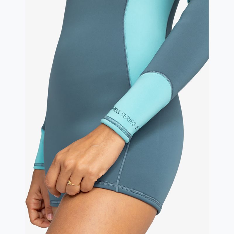 Moteriškas plaukimo hidrokostiumas ROXY 2.0 Swell Series Back Zip starglazer 7