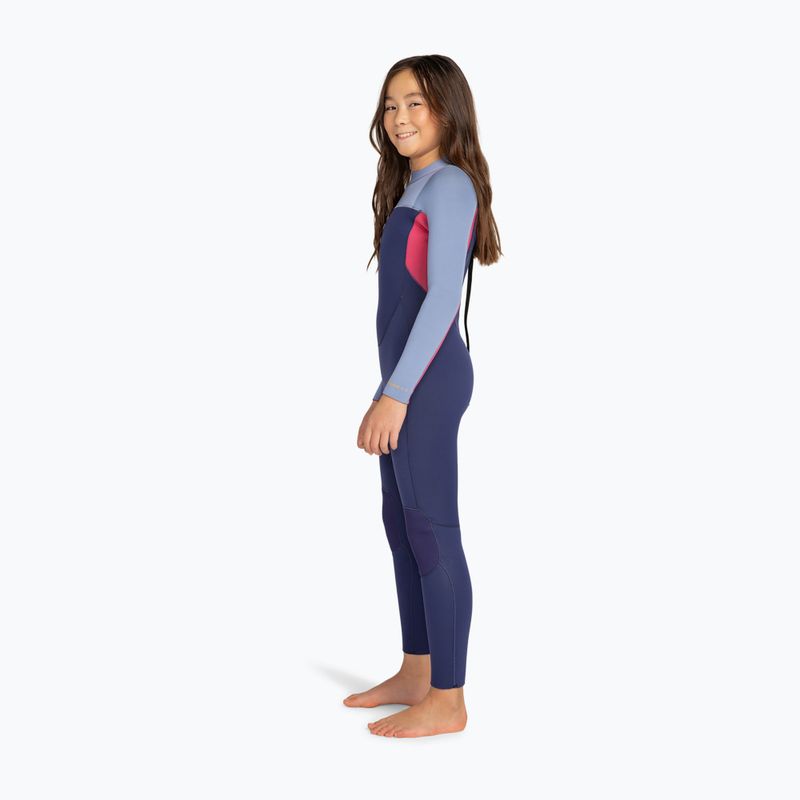 Vaikiškas plaukimo kostiumas ROXY 4/3 mm Prologue Back Zip GBS Wetsuit dark denim 3