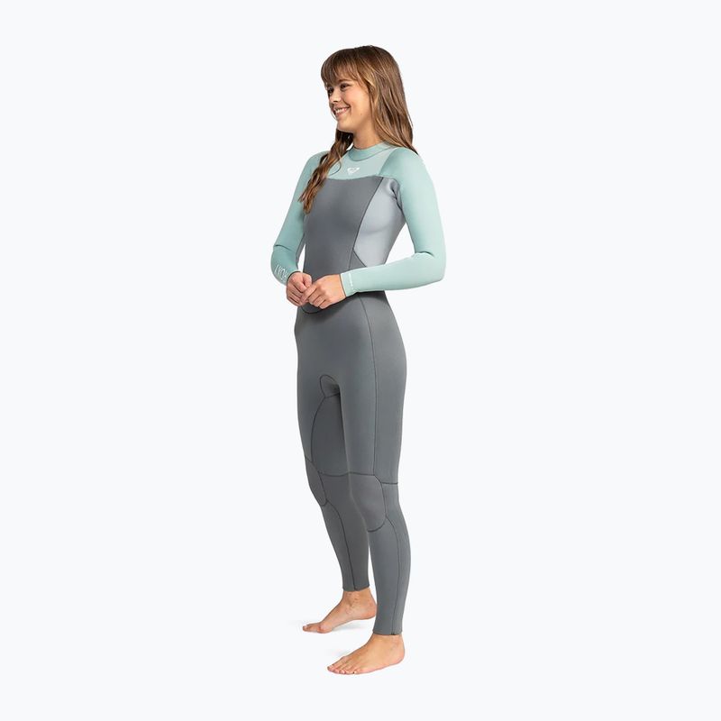 Moteriškas plaukimo kostiumas ROXY 4/3 mm Prologue Back Zip GBS Wetsuit ice green 3