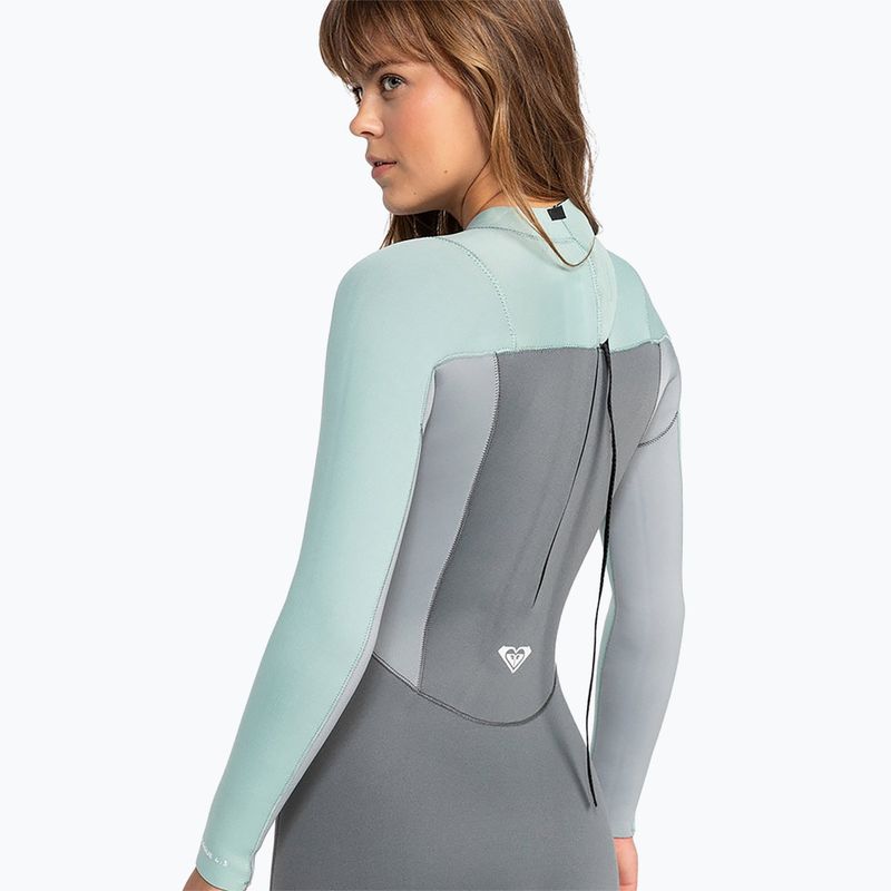 Moteriškas plaukimo kostiumas ROXY 4/3 mm Prologue Back Zip GBS Wetsuit ice green 6