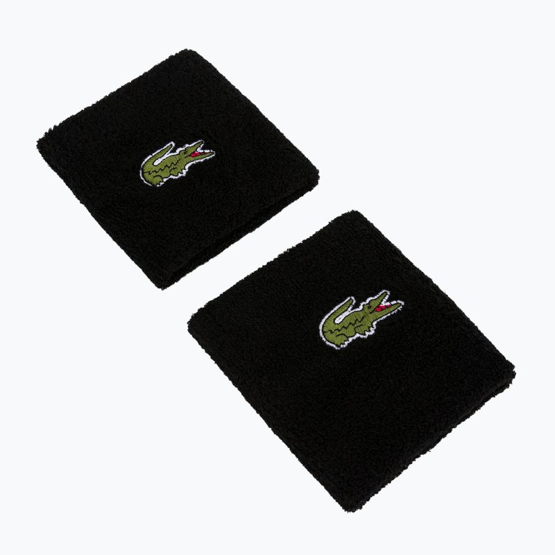 Lacoste riešo apyrankės 2 vnt. juodos spalvos RL9272