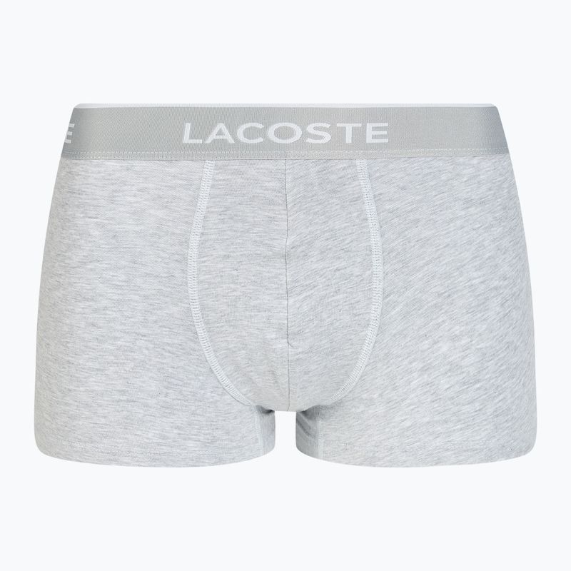 Lacoste boksininkų šortai 5H3389 NUA 3 poros juodos/baltos/sidabrinės spalvos chine 2