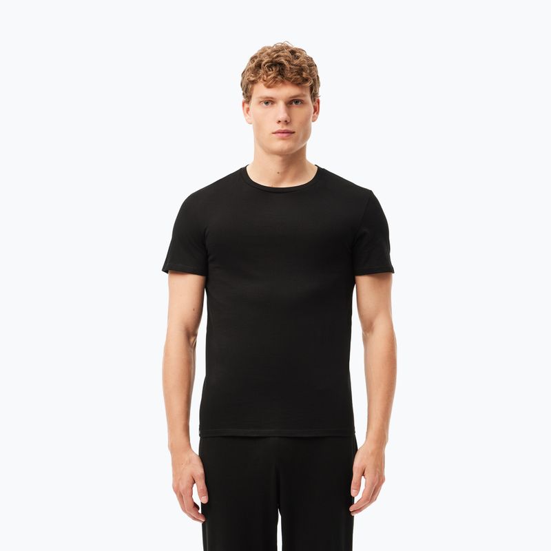 Vyriški marškinėliai Lacoste TH3321 3 vnt. black 2