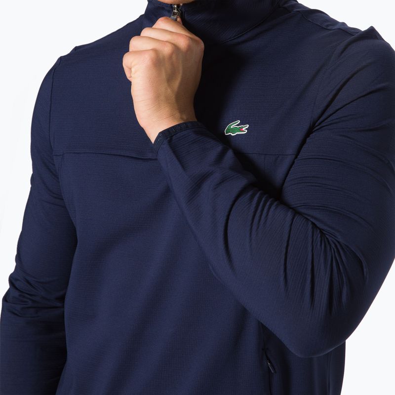 Lacoste vyriški teniso marškinėliai tamsiai mėlyni SH4806 4