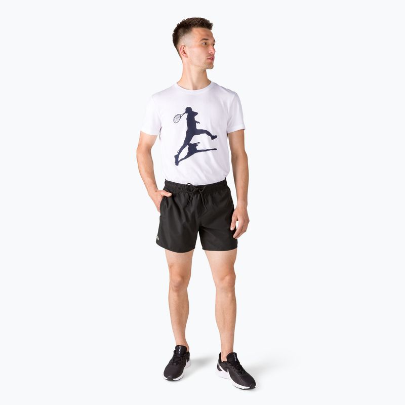 Lacoste vyriški maudymosi šortai juodi MH6270 2