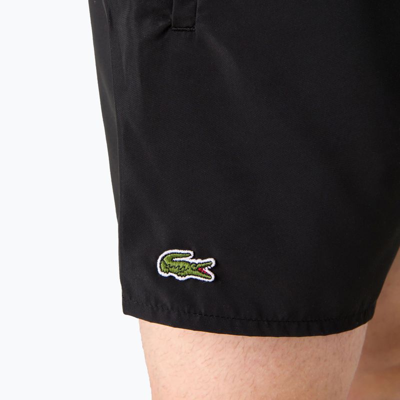 Lacoste vyriški maudymosi šortai juodi MH6270 4