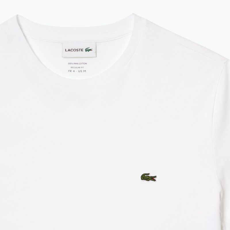 "Lacoste" vyriški marškinėliai TH6709 white 4