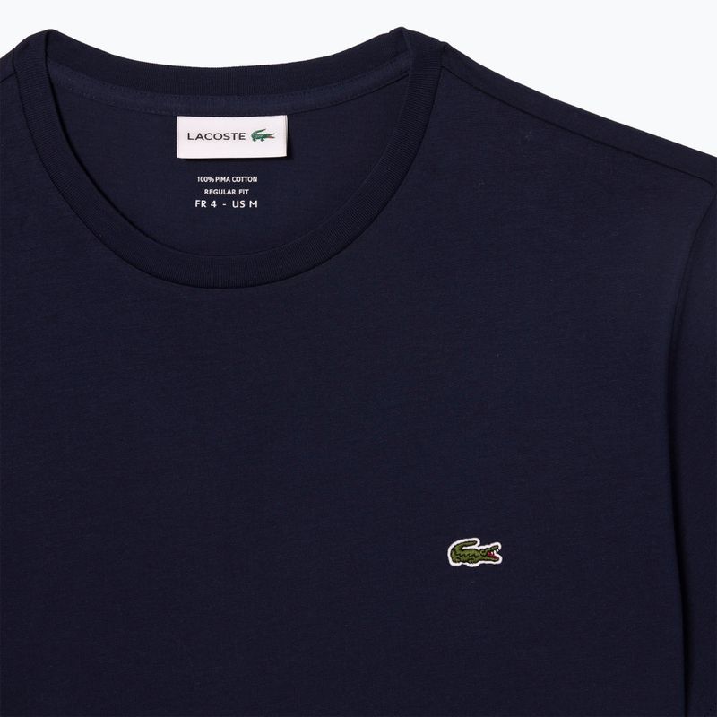 Lacoste vyriški marškinėliai TH6709 navy blue 5